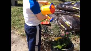 Spielstabil Rake Shovel and Watering Can