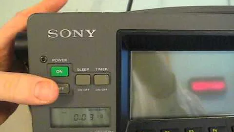 Sony CRF-V21 Powering up - 天天要聞