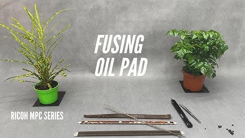 Fuser Oil Pad repair Ricoh MPC 3002 3502 3003 3503 4503