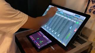 Touch Screen Dell Monior With Soundcraft Ui Mixer Profile