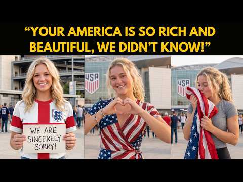 BRITS SINCERELY APOLOGIZE for BEING WRONG ABOUT AMERICA! FIFA WORLD CUP 2026 fans left SPEECHLESS!