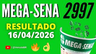 🍀 MEGA-SENA 2997 RESULTS