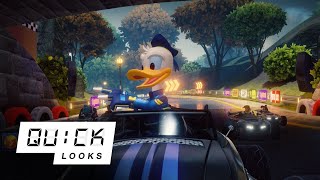 See Donald Duck DRIFT Disney Speedstorm | Quick Look (Video Game Video Review)