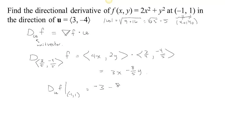 Directional Derivative Examples - DayDayNews