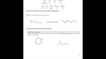 Counting Carbons and Hydrogens in Organic Structures