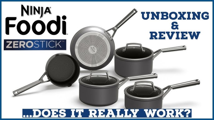 Best Buy: Ninja Foodi NeverStick Premium Hard-Anodized 10-Piece Cookware  Set Gray C39500