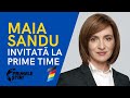 PRIMELE ŞTIRI - MAIA SANDU, INVITATĂ LA PRIME TIME CU ALEX LUCA