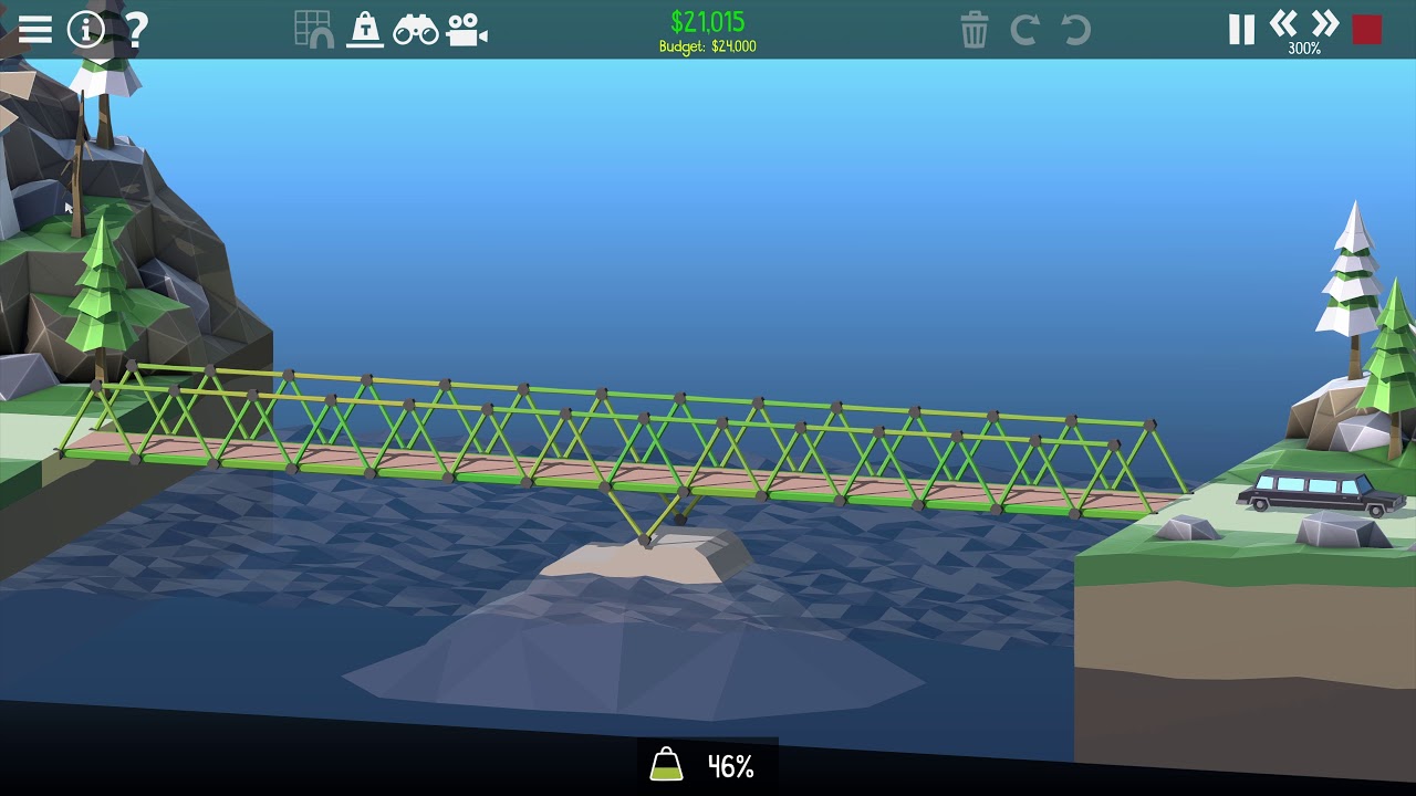 3 Solutions 1 2 Rock Rest Poly Bridge 2 Youtube