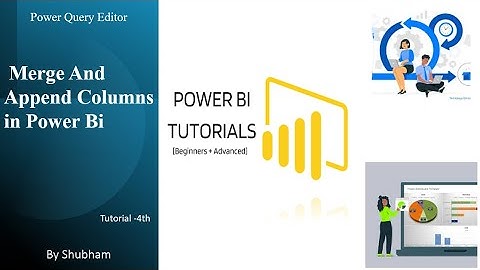 #powerbi #How to do Merge And Append Columns in Power Bi 4th Tutorial of Power Bi