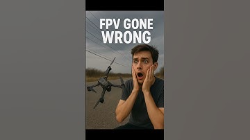 “My FPV Drone Crashed Into Power Lines 😭” | #dronefail #crashmoment #youtubeshorts #viralshorts