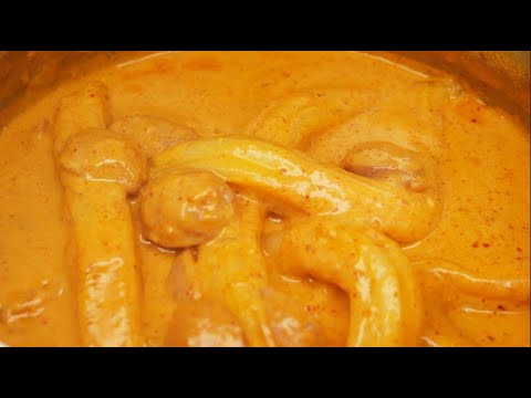 로제 떡볶이 (세상 쉬운 요리, 생크림 X)