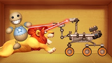 Lion King Buddyman vs Mars Rover | Kick The Buddy