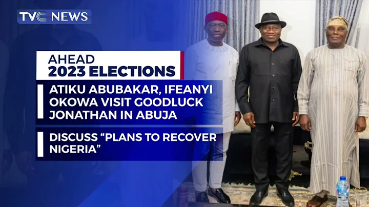 SEE VIDEO: Atiku, Ifeanyi Okowa Visits Goodluck Jonathan In Abuja