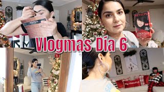 VLOGMAS DIA 6 HOY NO LES GRABE MUCHO☹️ ME MAQUILLE Y LES MUESTRO MI ESPEJO DONDE ME TOMO FOTOS