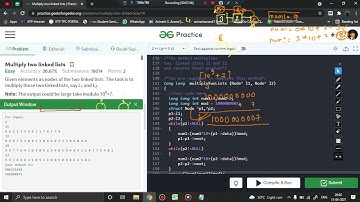 Linked List : Multiply two linked lists || Amazon