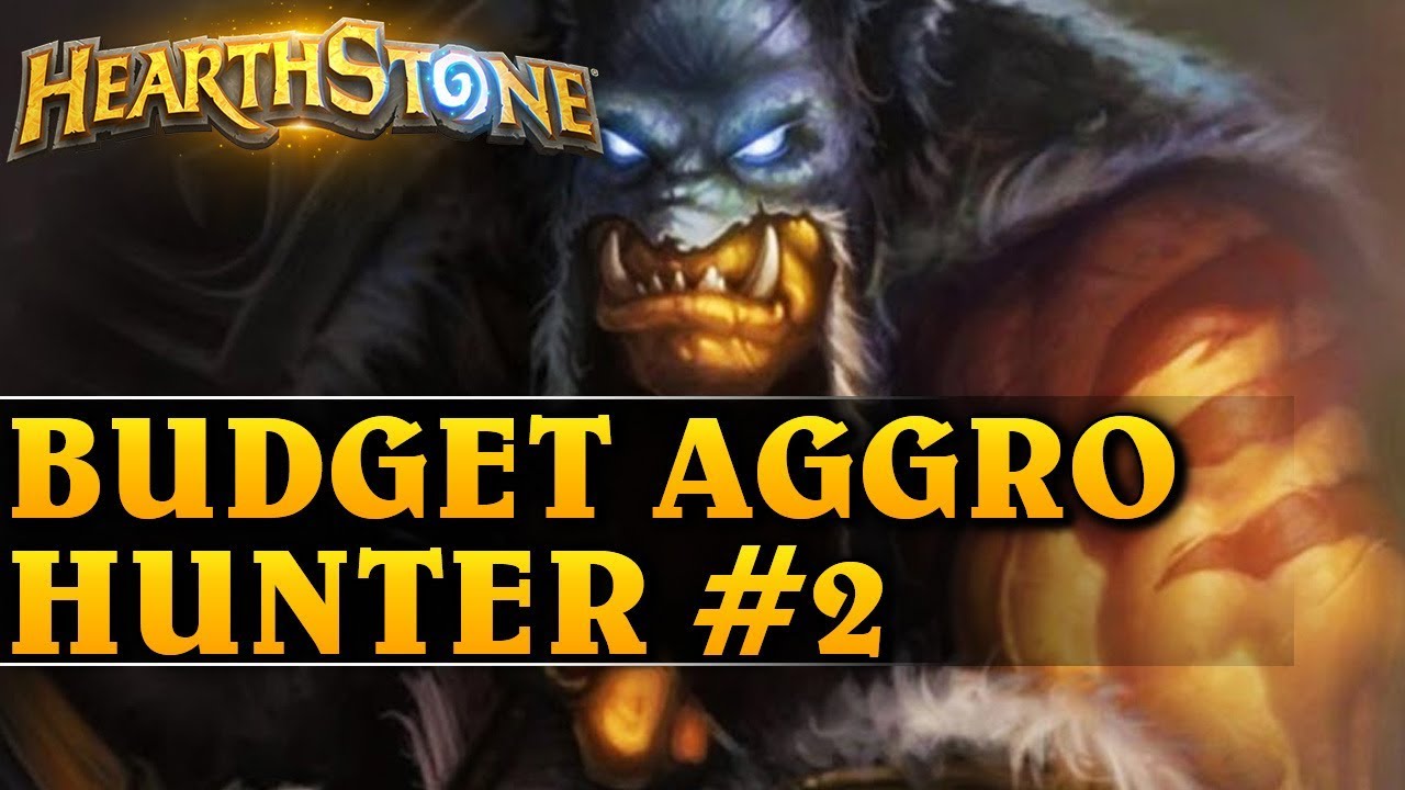 BUDGET AGGRO HUNTER 2 Hearthstone Decks std YouTube