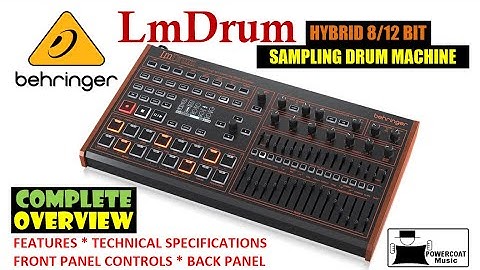Behringer LM Drum Hybrid Sampling Drum Machine: Complete Overview