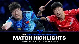 Ma Long vs Liang Jingkun | MS QF | WTT Star Contender Lanzhou 2023
