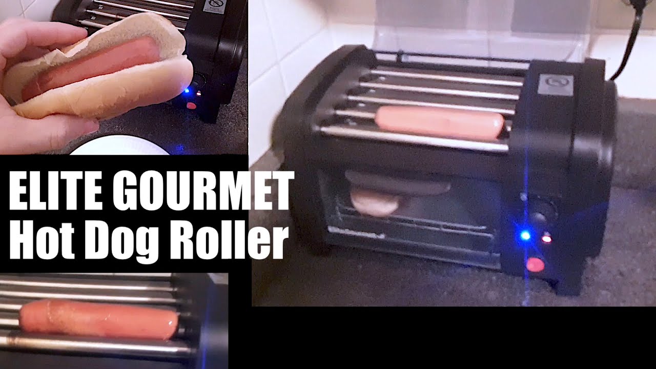 Elite Cuisine Hot Dog Roller / Toaster Oven