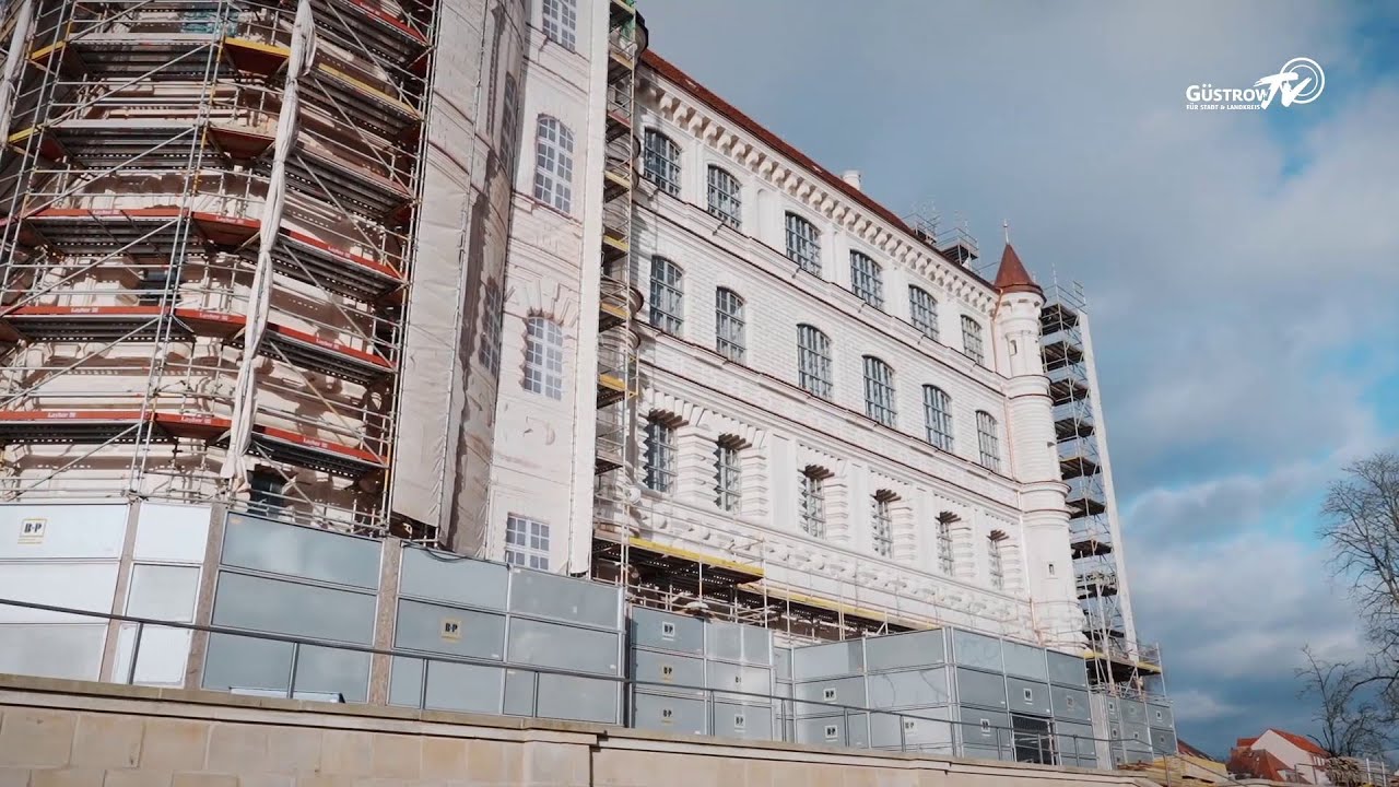 Fortschritt Sanierung Schloss Güstrow