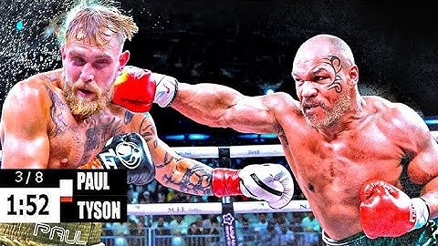 MIKE TYSON VS JAKE PAUL FULL FIGHT HIGHLIGHTS NETFLIX 2024!!!