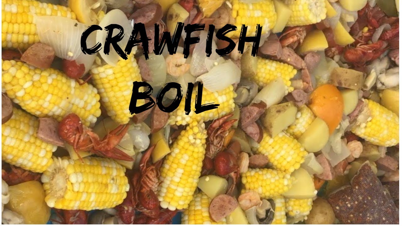Crawfish boil YouTube