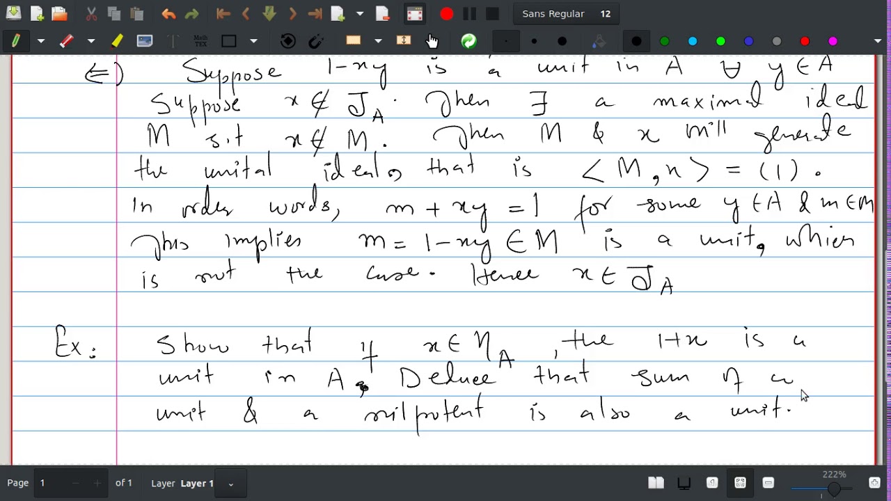 Lec 8. Jacobson radical