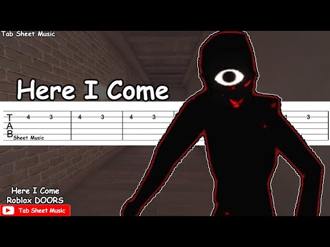 Here I Come - Roblox DOORS Guitar Tutorial | TAB