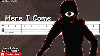 Here I Come - Roblox DOORS Guitar Tutorial | TAB screenshot 5