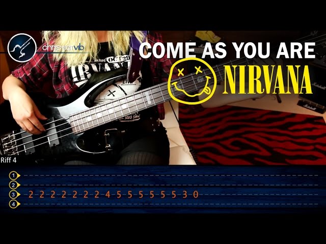 Como tocar Come As You Are NIRVANA en Bajo | Tutorial - YouTube
