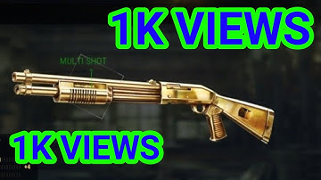 GOLDEN BENELLI M3 Gun Game Play in Dead Target