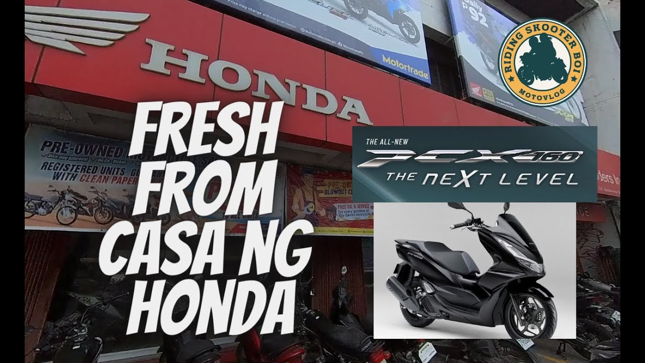 Bagong Release na Motor │ Honda PCX 160 │ Bagong Channel Name - YouTube