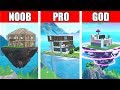 Fortnite NOOB vs PRO vs GOD: MODERN SKY HOUSE BUILD CHALLENGE in Fortnite