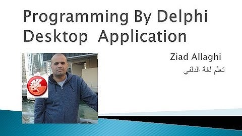 Delphi Desktop  Application