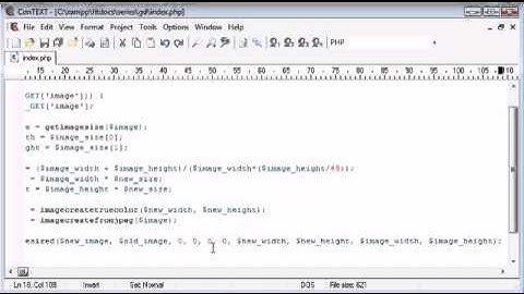 Scaling Down Images to Thumbnails Part 3 tutorial in PHP - MYSQL by For Student Organization