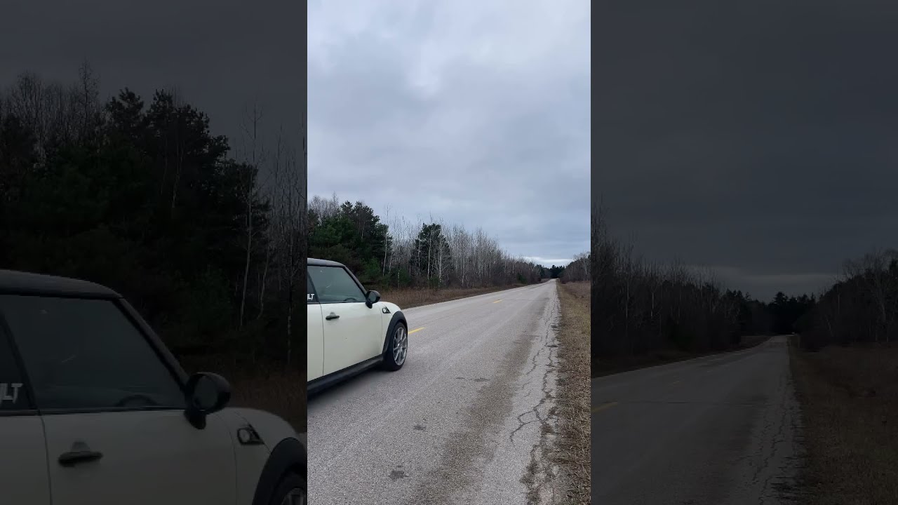 2013 R56 Mini Cooper S N18 Stock Exhaust In Sport Warm Start Acceleration Drive By And Revs 