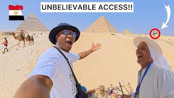 Inside The GREAT PYRAMIDS Of Egypt in 2025! 🇪🇬