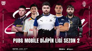 PUBG MOBILE DİJİPİN LİGİ SEZON 2 | GÜN 1 - CANLI YAYIN 🔴