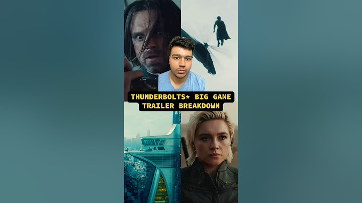 Thunderbolts* Big Game Trailer Breakdown + Easter Eggs (THE VOID & AVENGERS TOWER???)