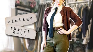 Mixing Modern & Vintage! || Thrift Haul Try-On