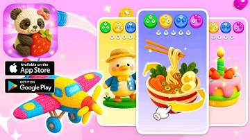 Wool Puzzle 3D - Gameplay Walkthrough Part 1 , ANDROID, iOS