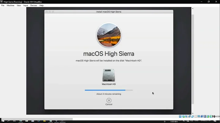 How to Install macOS High Sierra in VirtualBox on Windows 10