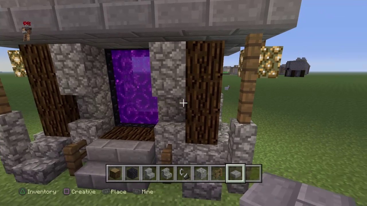 How to make a medieval nether portal!!! - YouTube