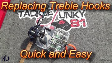 Replacing Treble Hooks | Quick and Easy