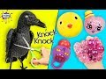 Cutting OPEN Crow Full of Squishy Toys!