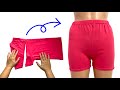 ☘️Surely you have never seen on Youtube the recipe for cutting short pants using this method