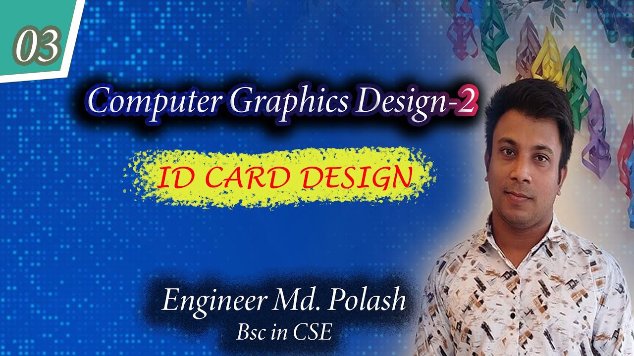 ID CARD DESIGN COMPUTER GRAPHICS DESIGN-II 28532 - YouTube