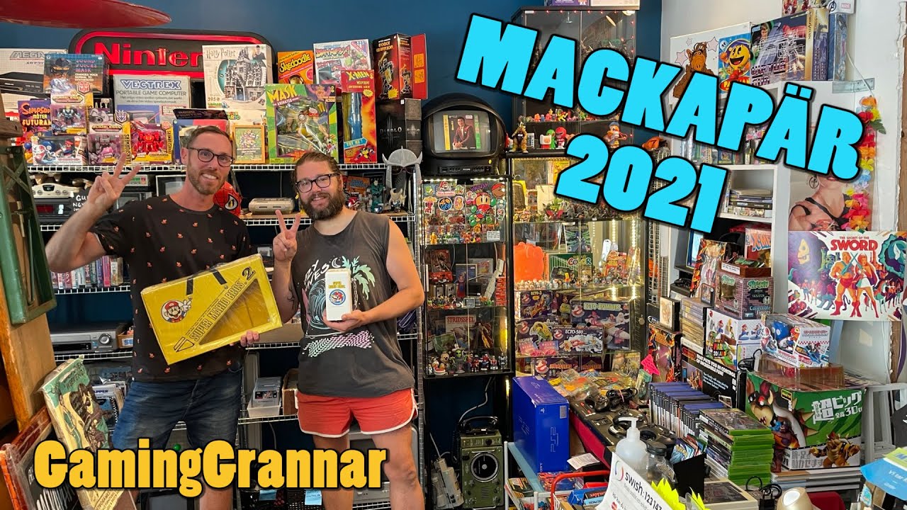 GamingGrannar: Besöker MXS och Butik Mackapär 2021!