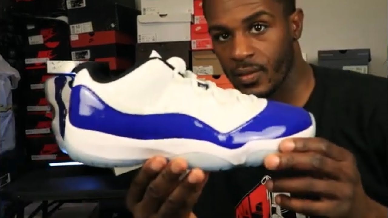 jordan 11 low blue concord
