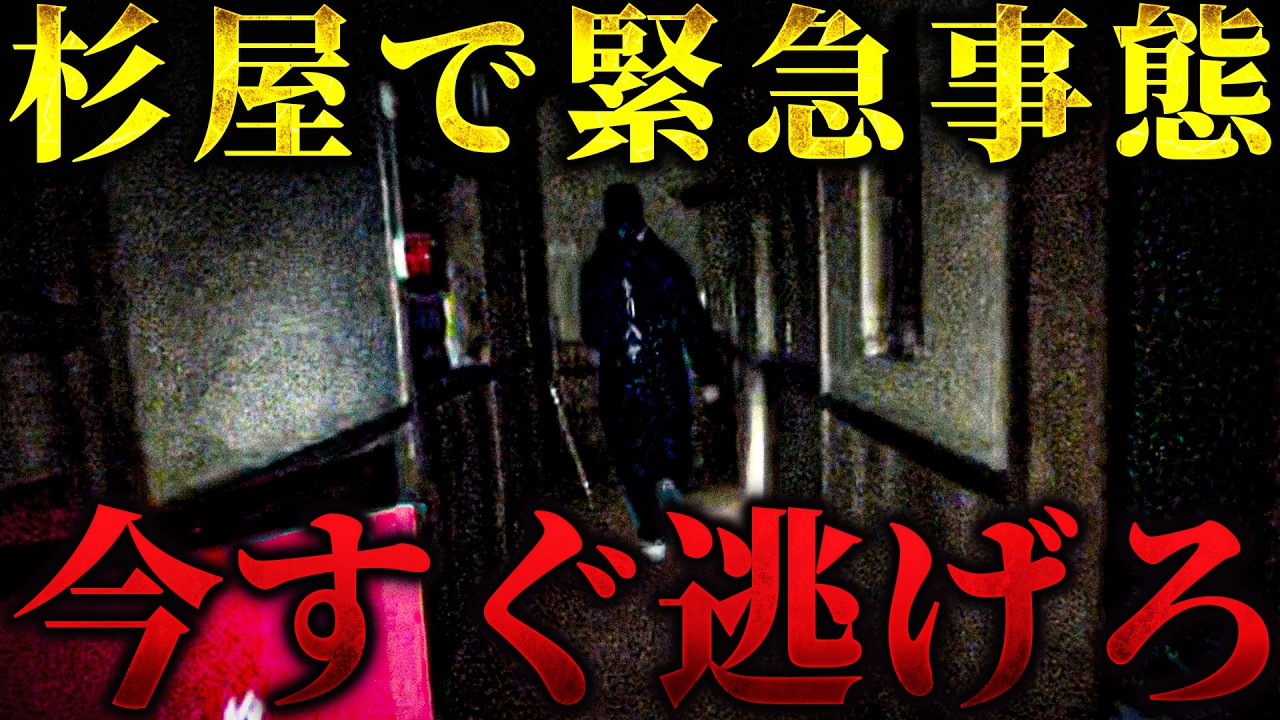 【激怖夏SP】最恐スポット「杉屋」で緊急事態発生... 徐々に近づいて来る物音そして... ヤバい今すぐ逃げろ・・・【トリハダ全員集合】【前編】